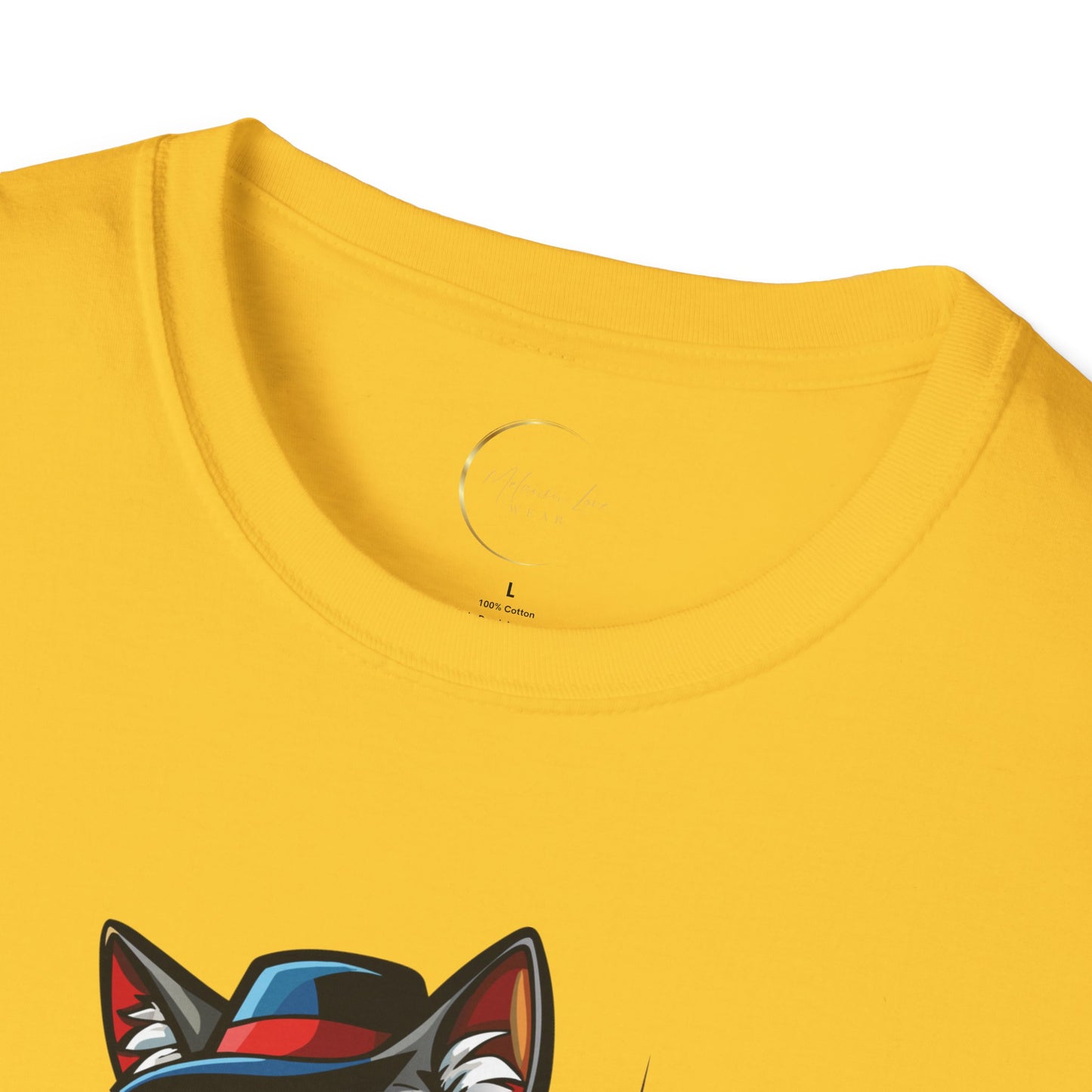 Unisex Softstyle Cat Father T-Shirt