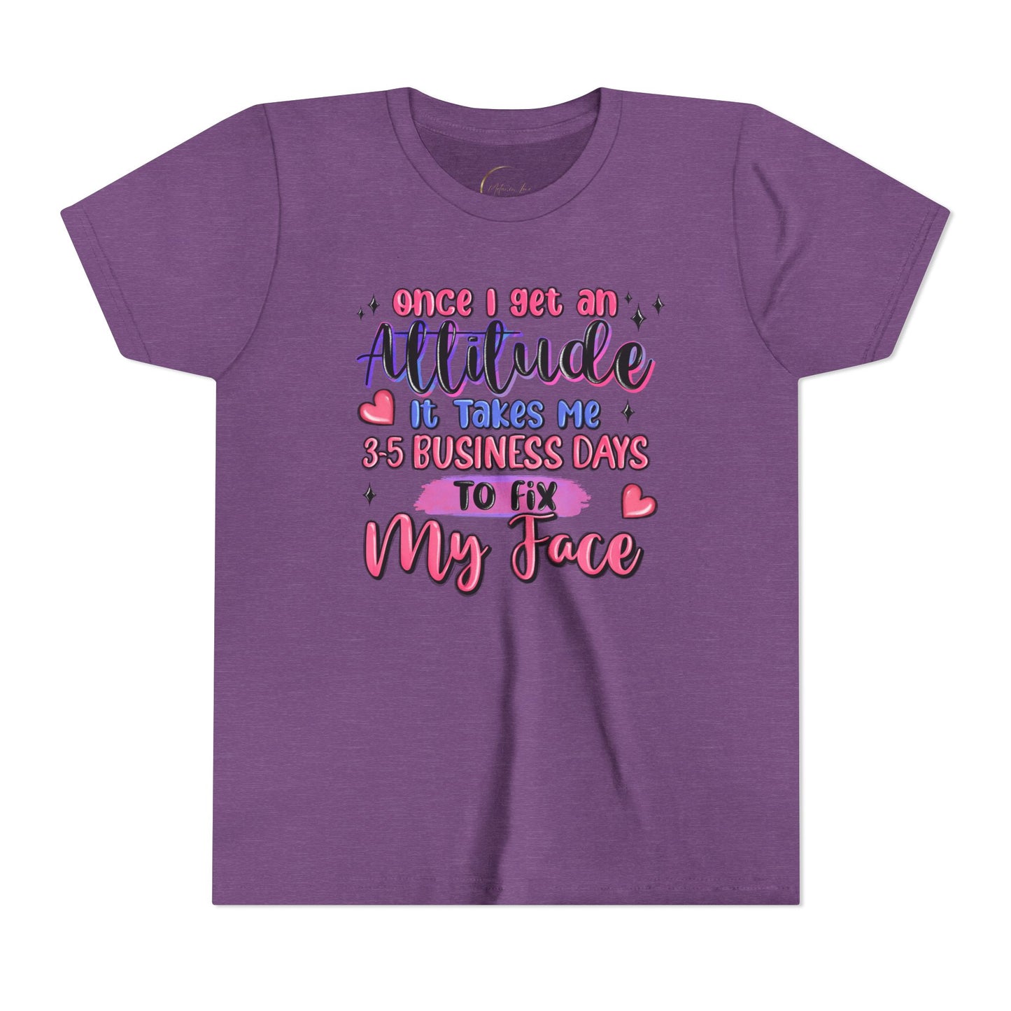 Youth Short Sleeve Tee Fix My Face