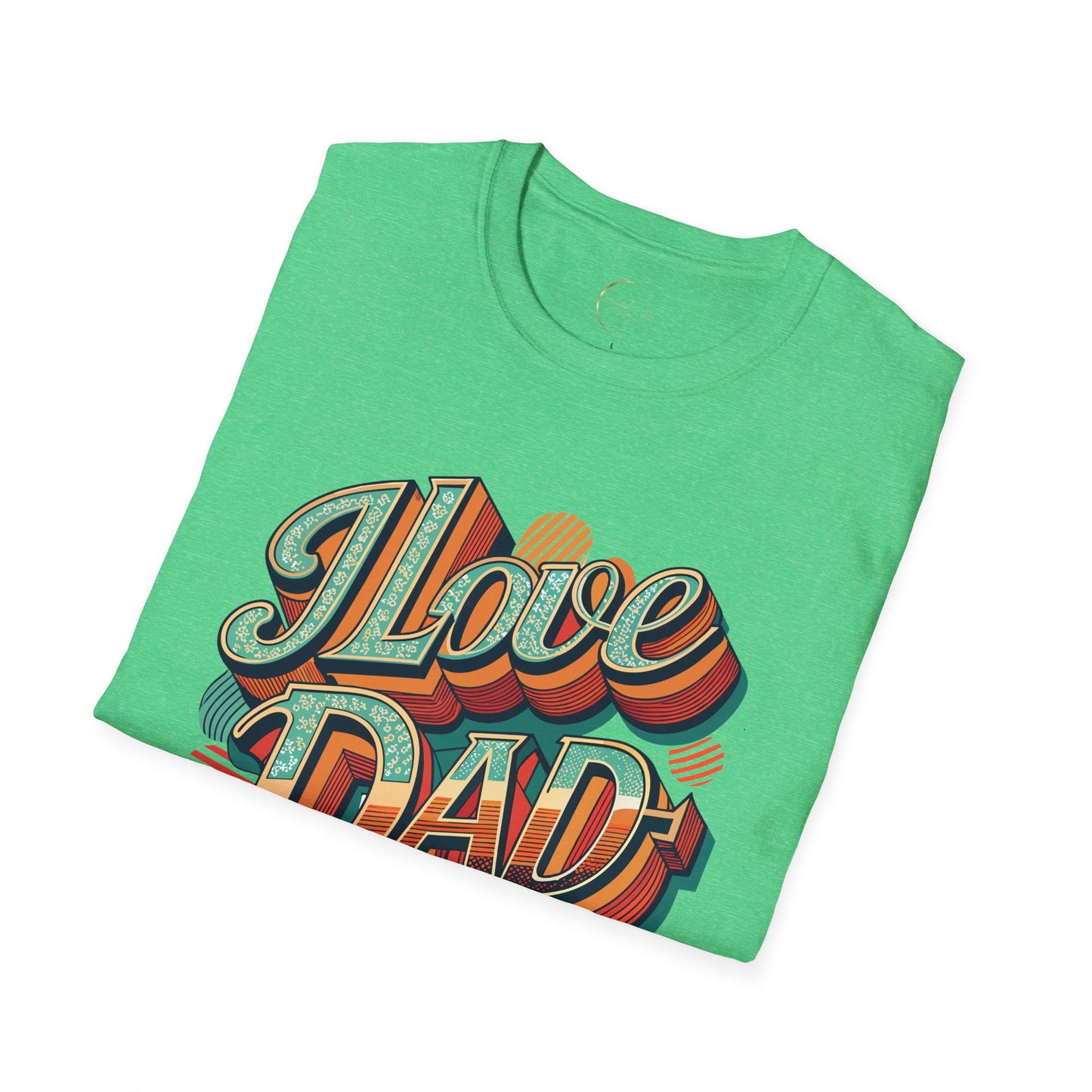 Unisex Softstyle I Love Dad T-Shirt