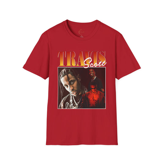 Travis Scott Graphic T-Shirt | Hip Hop Streetwear, Music Lover Gift, Concert Outfit, Casual Wear, Festival Style