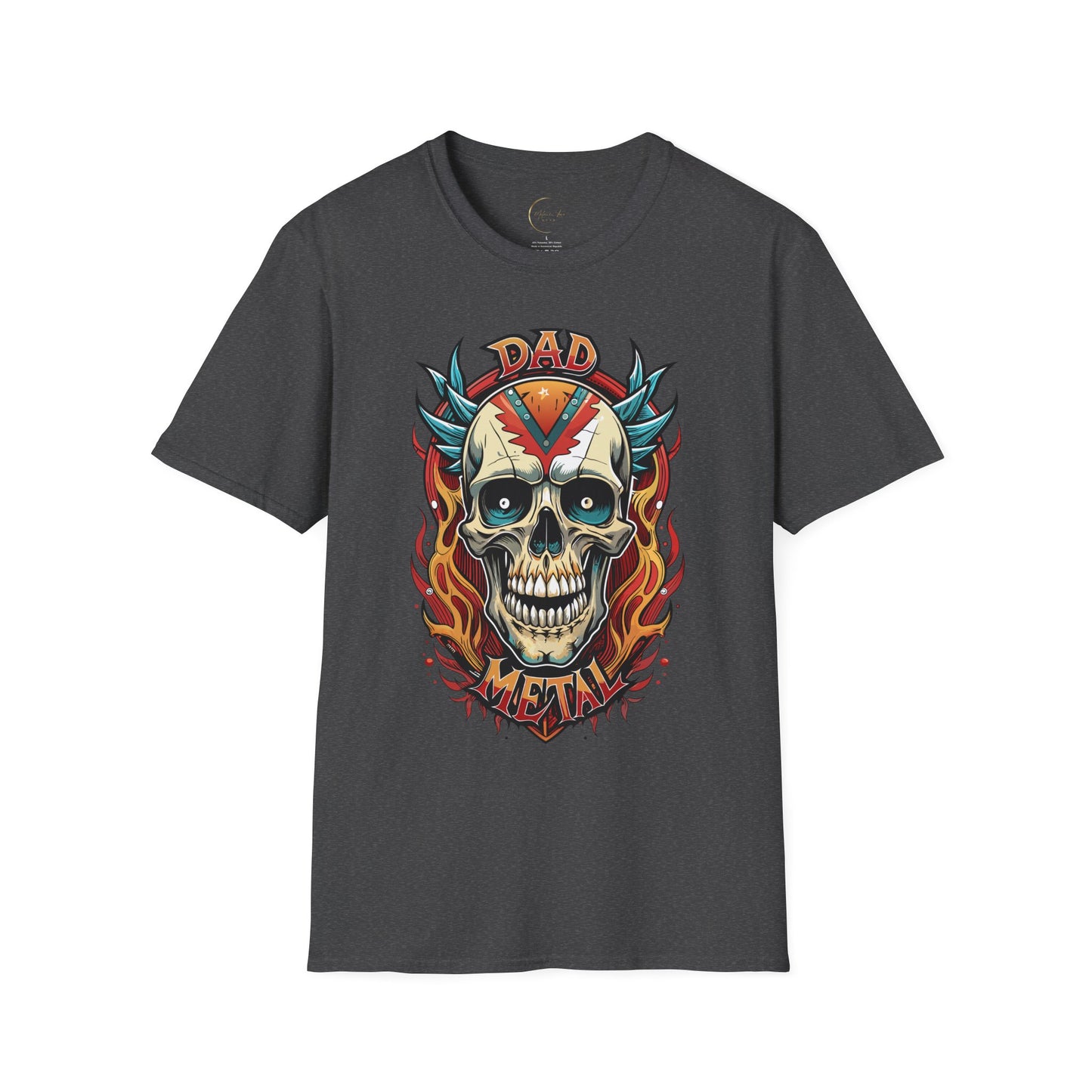 Unisex Softstyle Dad Metal T-Shirt