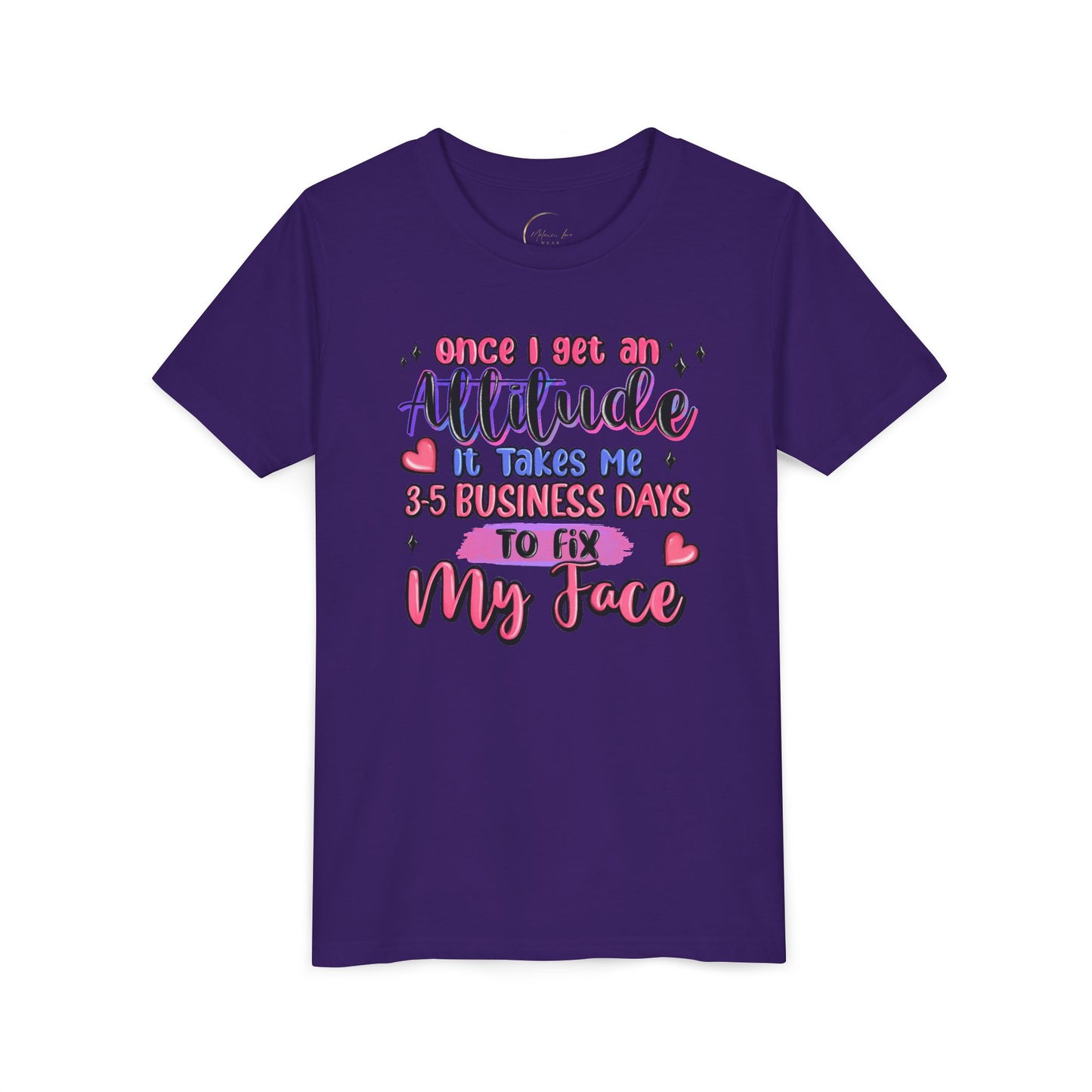 Youth Short Sleeve Tee Fix My Face