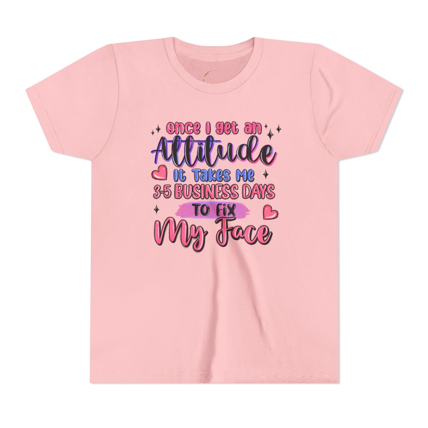 Youth Short Sleeve Tee Fix My Face