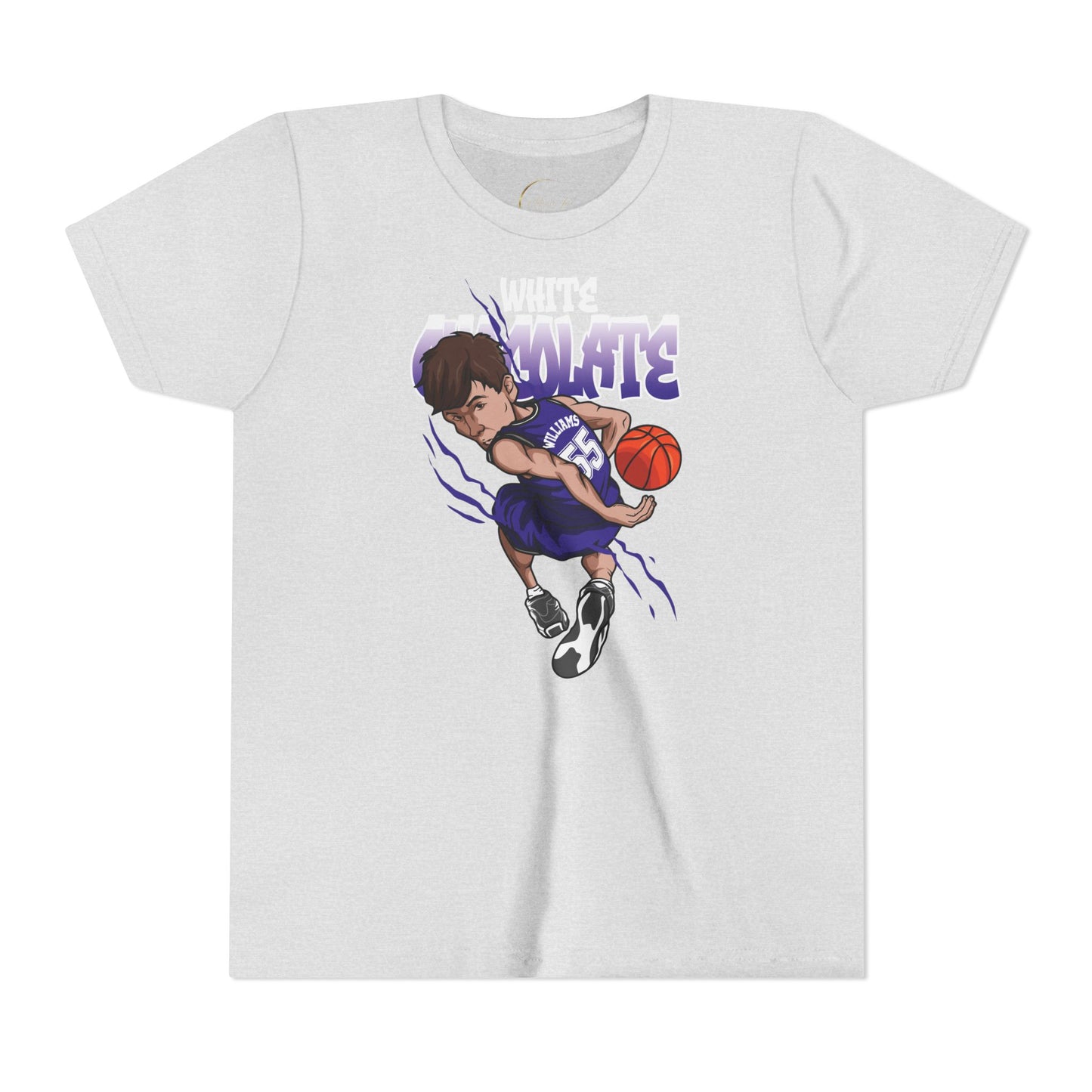Youth Short Sleeve Tee White Chocolate