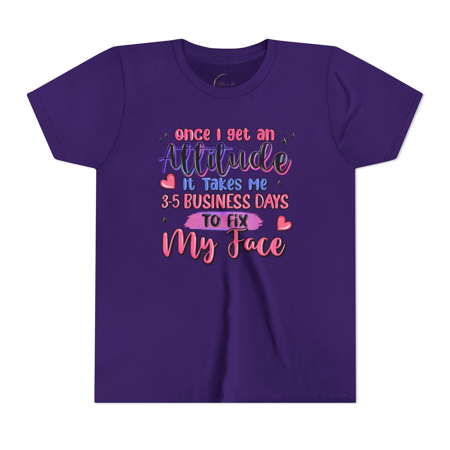 Youth Short Sleeve Tee Fix My Face