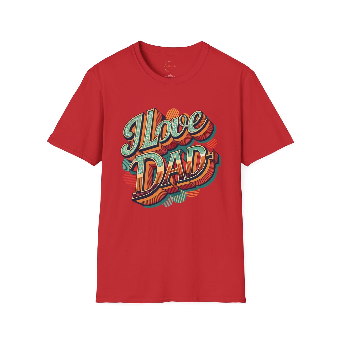Unisex Softstyle I Love Dad T-Shirt
