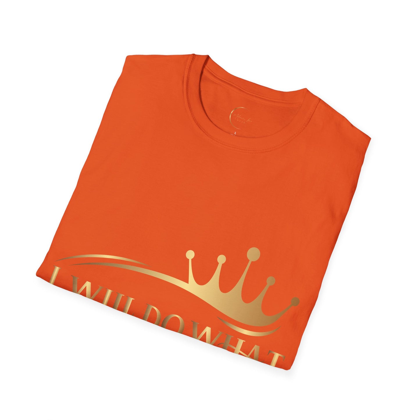 Unisex Softstyle I Will Do What Queens Do T-Shirt