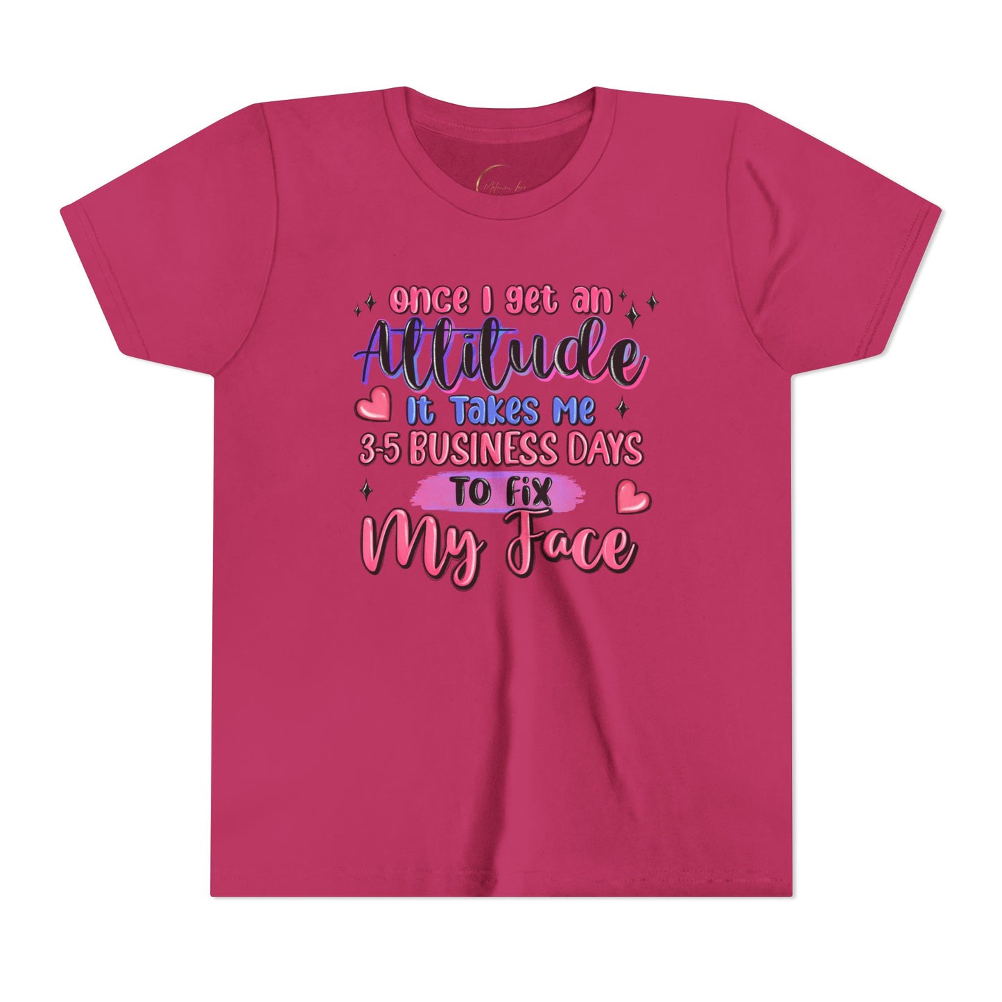 Youth Short Sleeve Tee Fix My Face