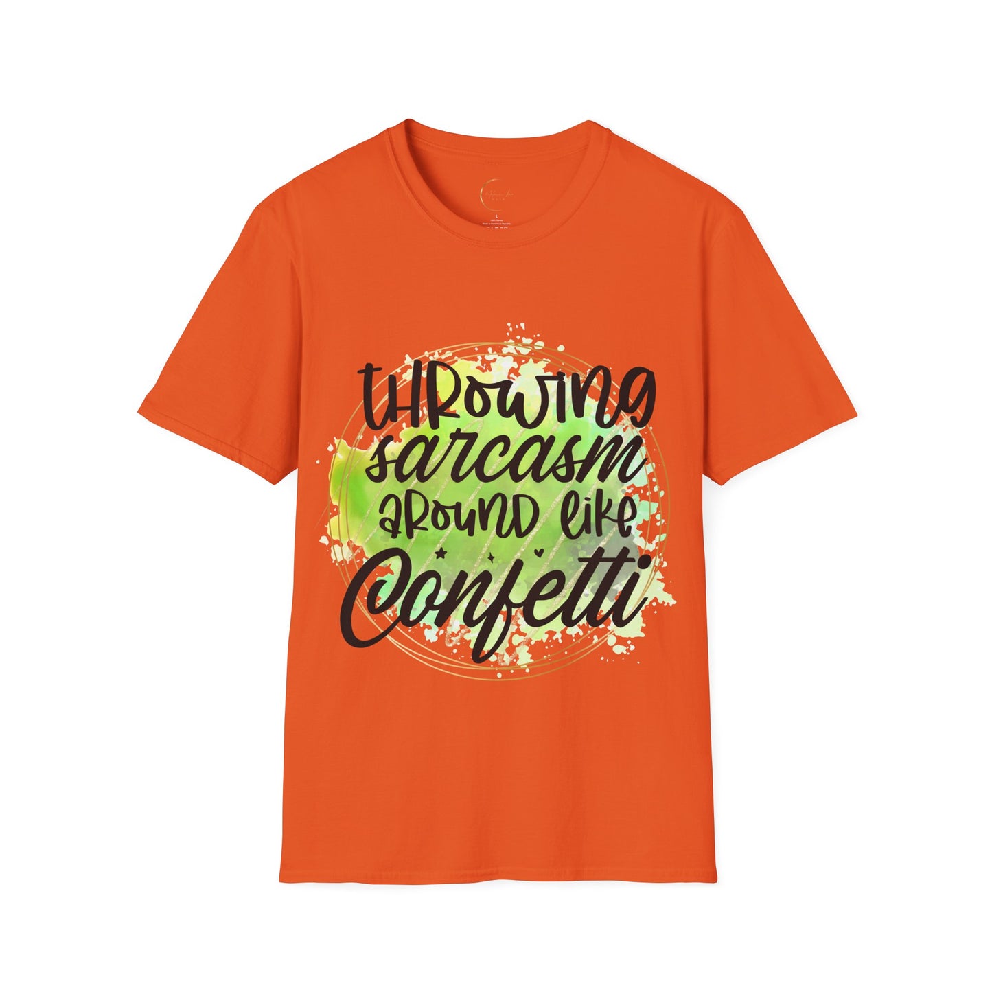 Unisex Softstyle Throwing Sarcasm T-Shirt