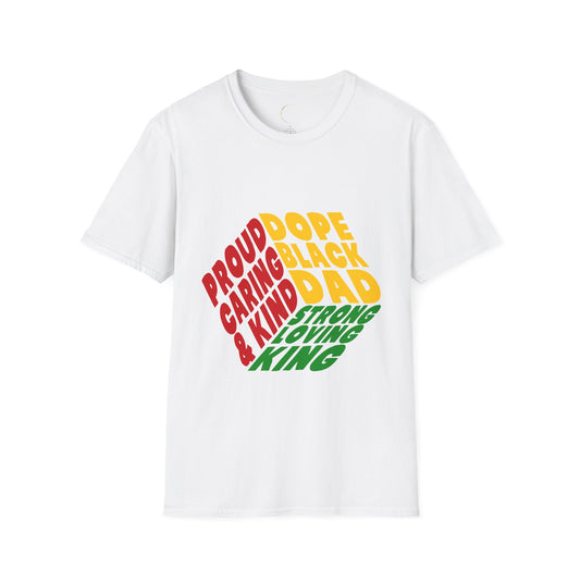 Unisex Softstyle Dope Black Dad T-Shirt