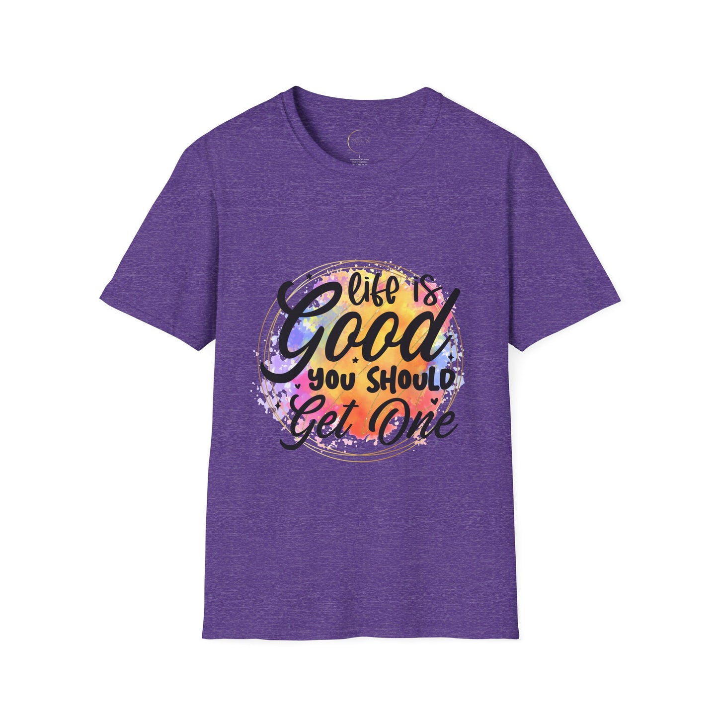 Unisex Softstyle Life is Good T-Shirt
