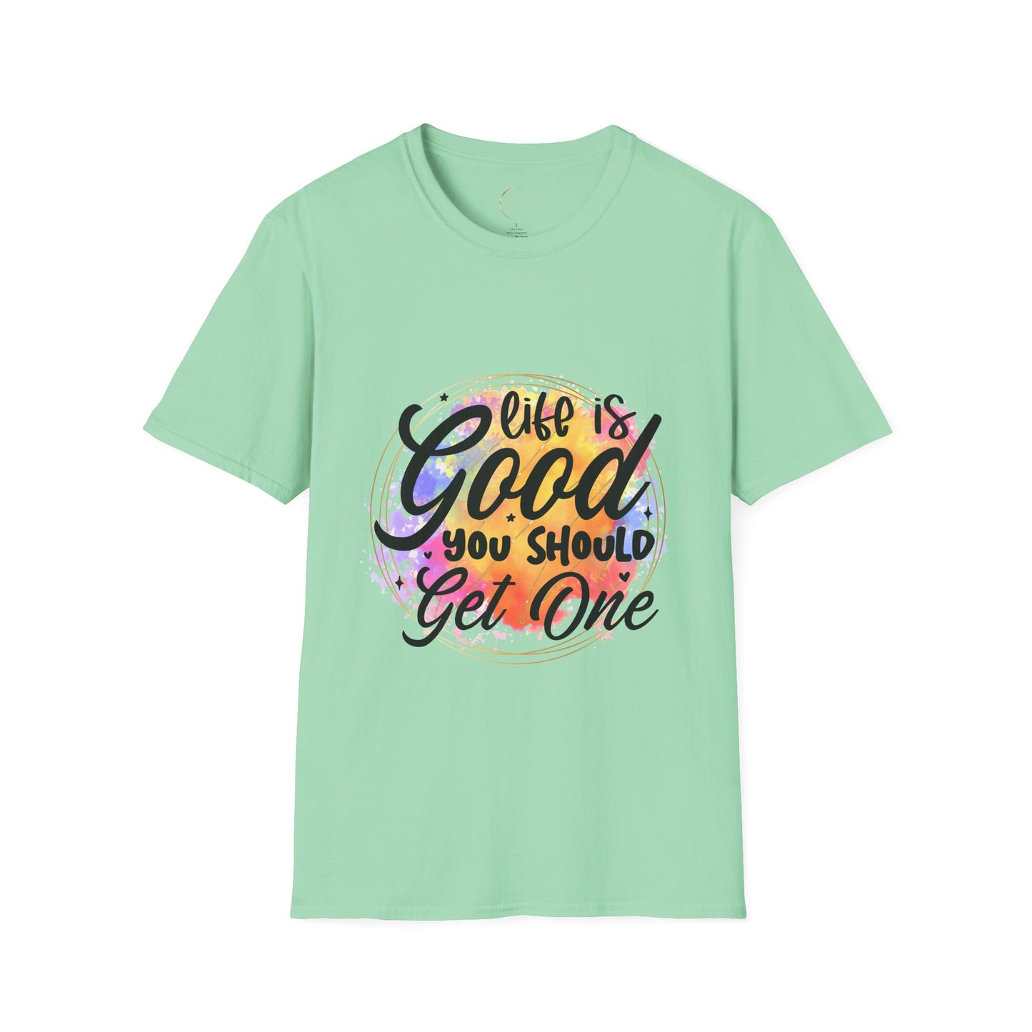 Unisex Softstyle Life is Good T-Shirt