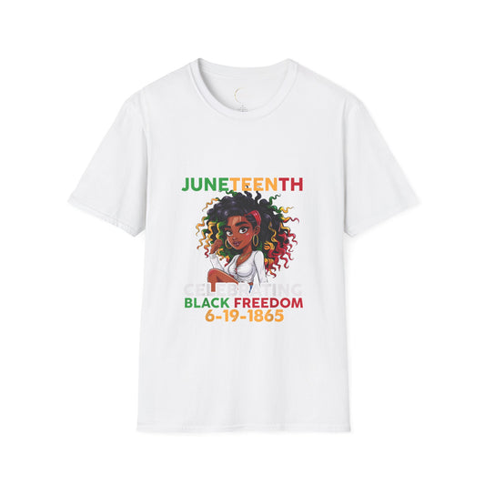 Juneteenth Freedom T-Shirt, Celebrate Black Culture, Unisex Softstyle Tee, Juneteenth Gift, Black History Month, Everyday Wear, Comfy Tee
