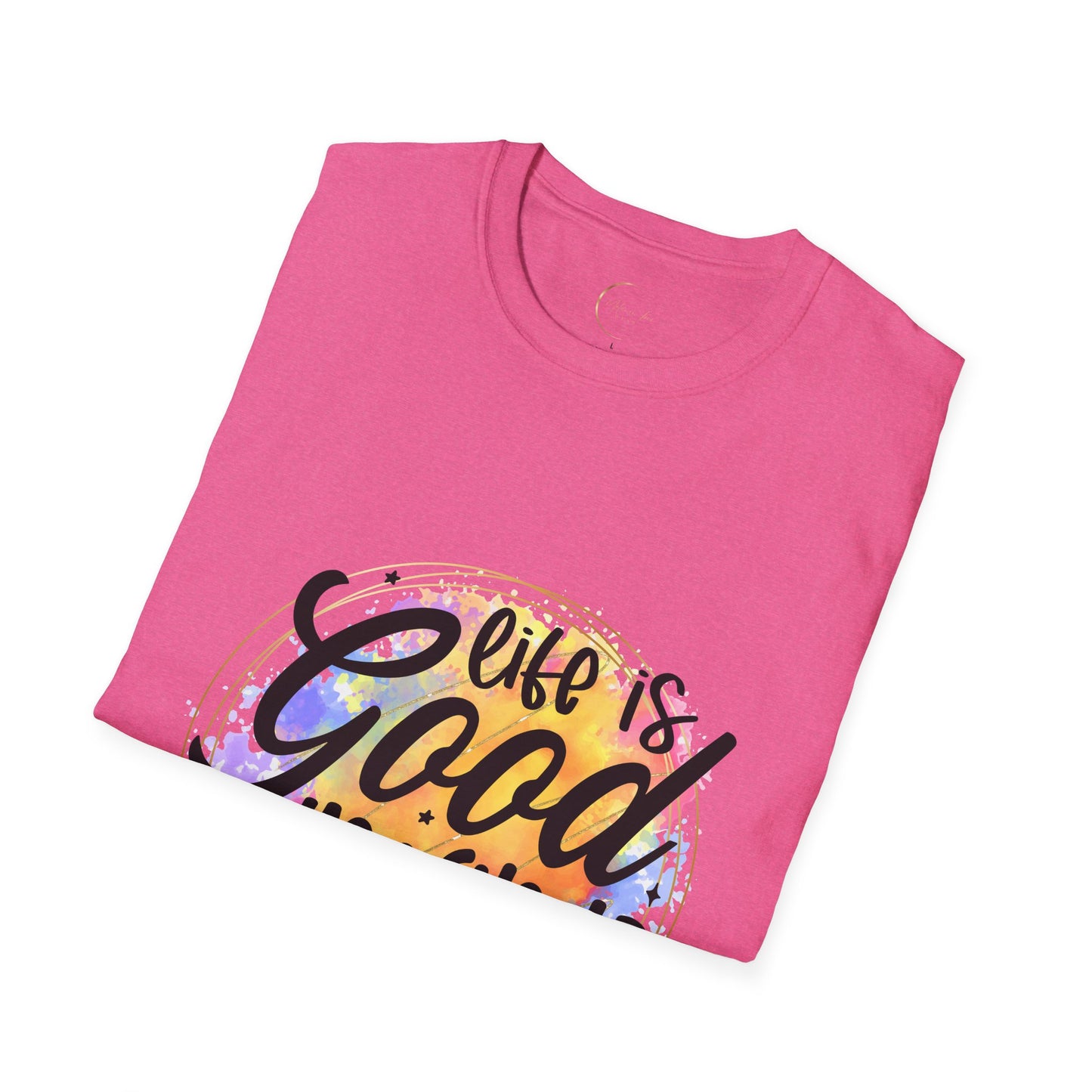 Unisex Softstyle Life is Good T-Shirt