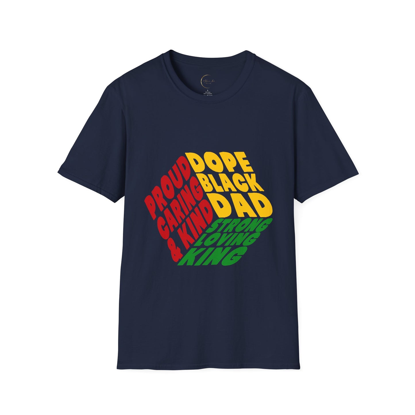 Unisex Softstyle Dope Black Dad T-Shirt