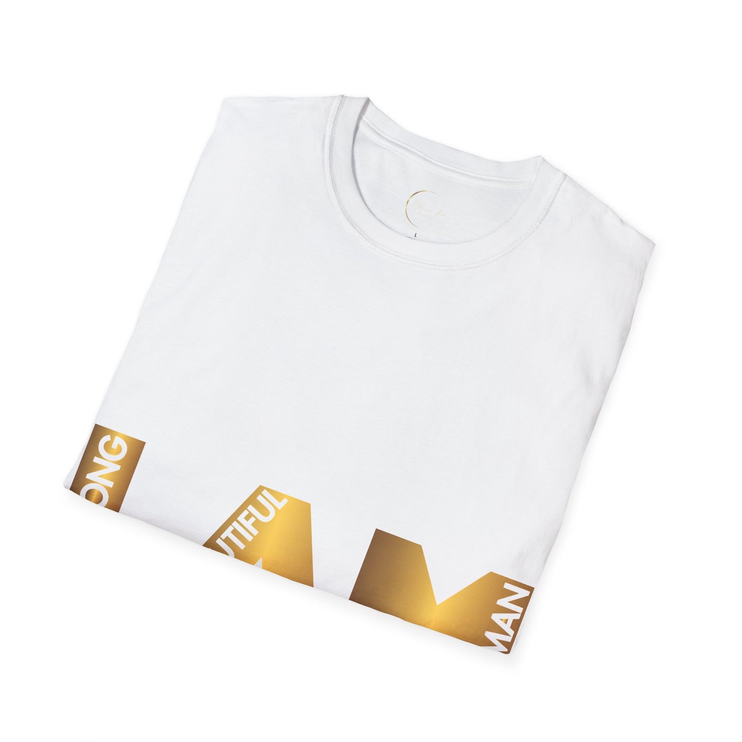 Unisex Softstyle I Am Beautiful T-Shirt