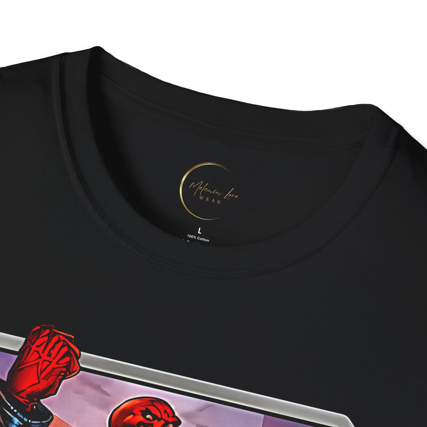 Unisex Softstyle Red Skull T-Shirt