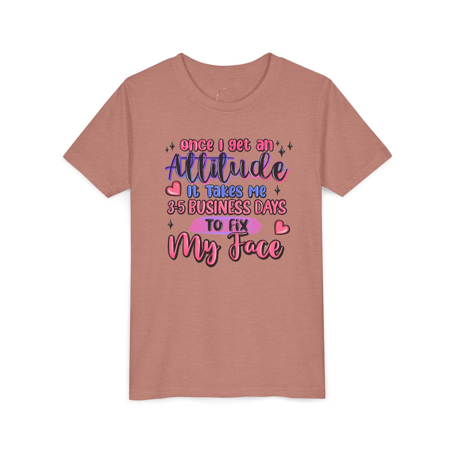 Youth Short Sleeve Tee Fix My Face