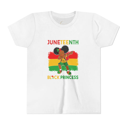 Youth Black Princess Short Sleeve Tee