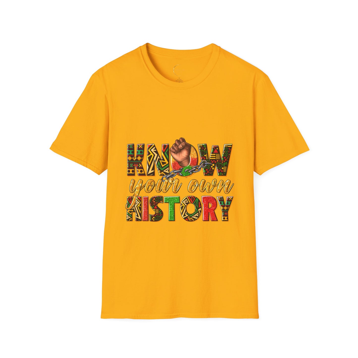 Unisex Softstyle Know Your History T-Shirt