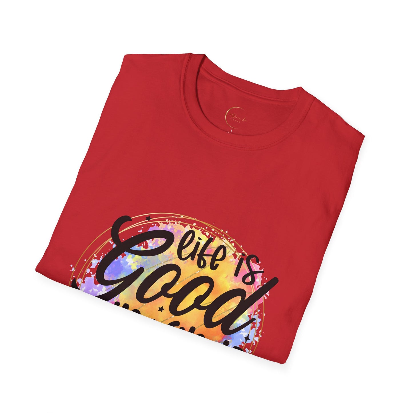 Unisex Softstyle Life is Good T-Shirt