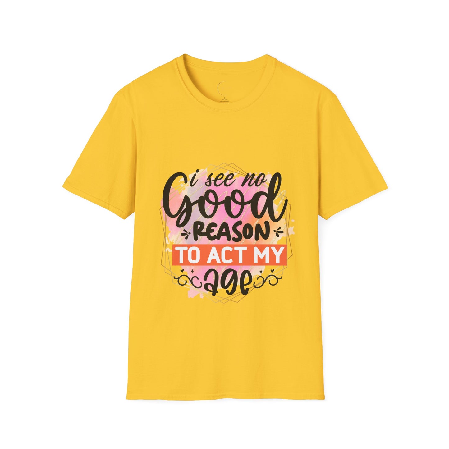 Unisex Softstyle T No Good Reason-Shirt