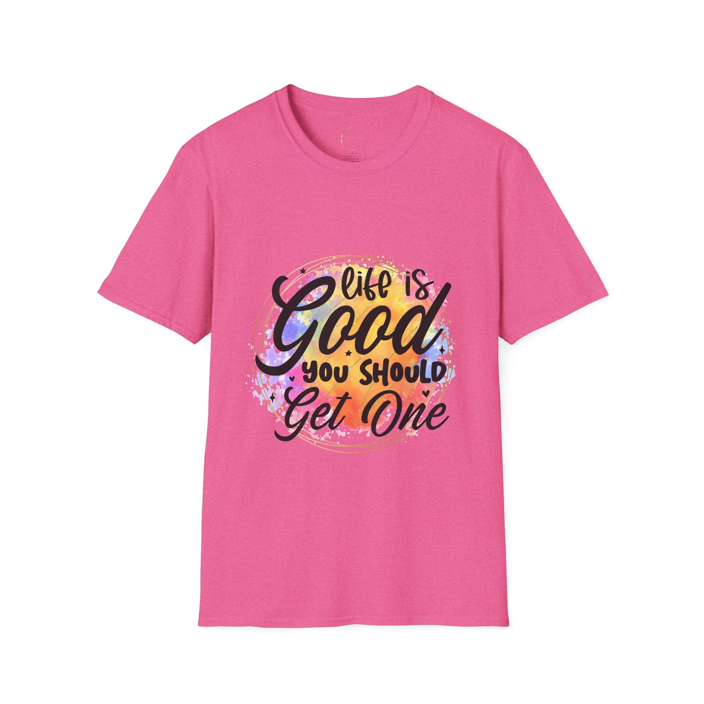 Unisex Softstyle Life is Good T-Shirt