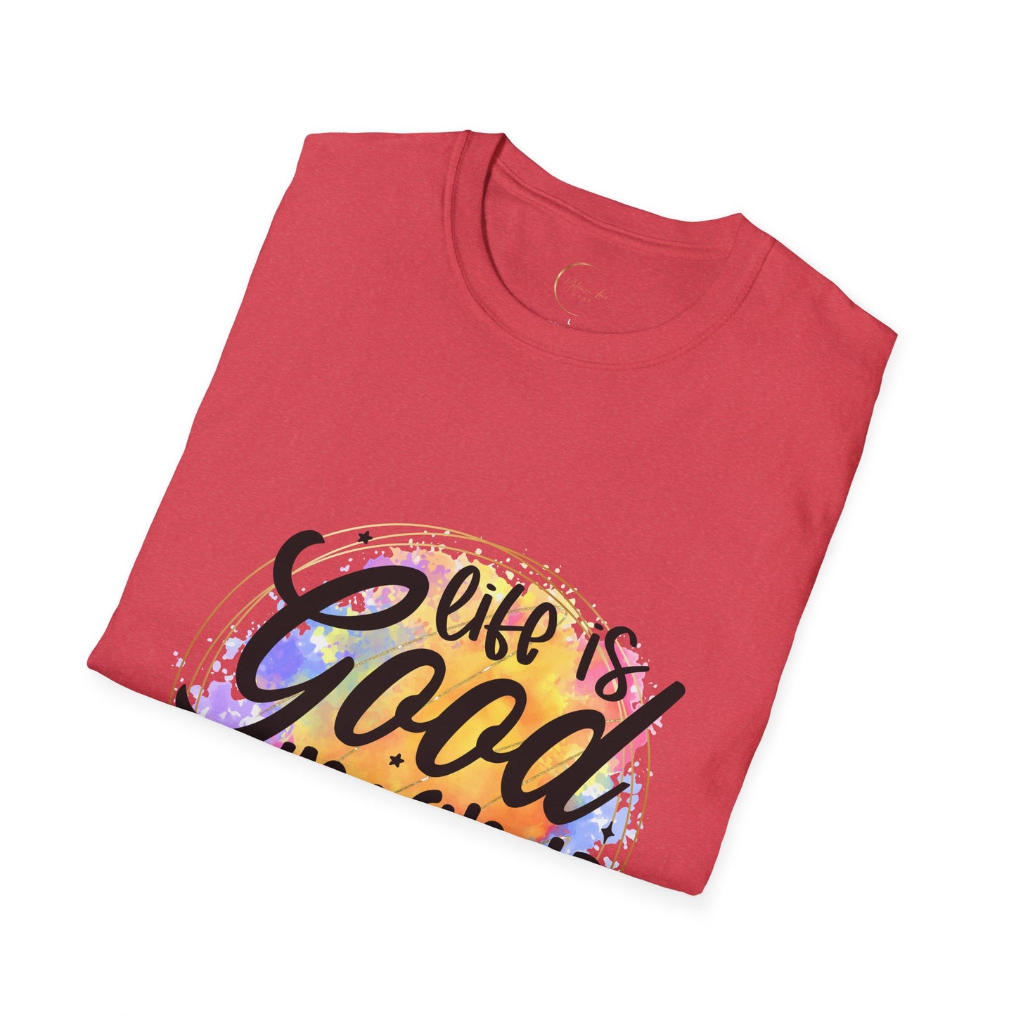 Unisex Softstyle Life is Good T-Shirt